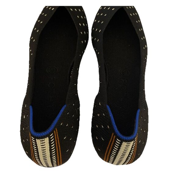 New Rothy’s The Point Ivory Dot Ballet Flats in Size 11 - Picture 4 of 5